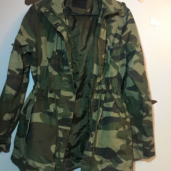 Jackets & Blazers - Camo Utility Jacket
